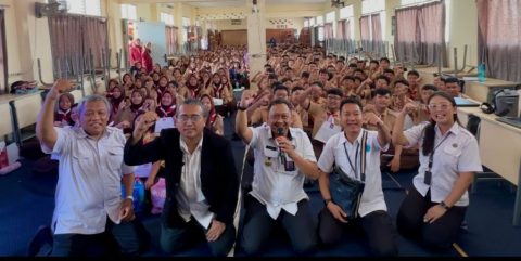 Dok. Icha || Antusias Siswa SMAN 13 Depok Tentang Bahaya Narkoba