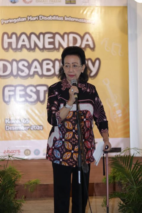 Kampanye kesetaraan Bersama YRPPD dan GKR Hemas, wujudkan DIY yang inklusif sesuai amanat UU Disabilitas dan CRPD. Inklusi adalah hak, bukan pilihan, Disabilitas Bukan Objek Belas kasih (Charity) Tapi Hak Asasi