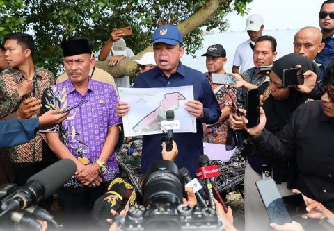 Batalkan Sertifikat Pagar Laut Desa Kohod, Menteri Nusron: Dilakukan Prosedur yang Benar. (Dok. Hum ATR/BPN)