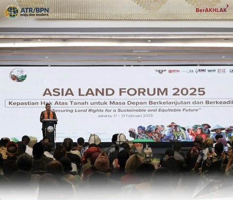 Wamen ATR/BPN Tekankan Kerja Sama Lintas Sektor di Asia Land Forum 2025