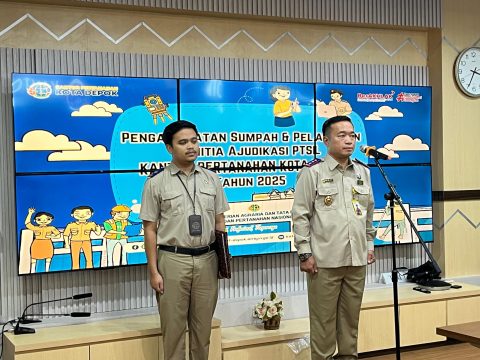 Kantor Pertanahan Kota Depok Lantik Panitia PTSL 2025, Targetkan 850 Sertifikat