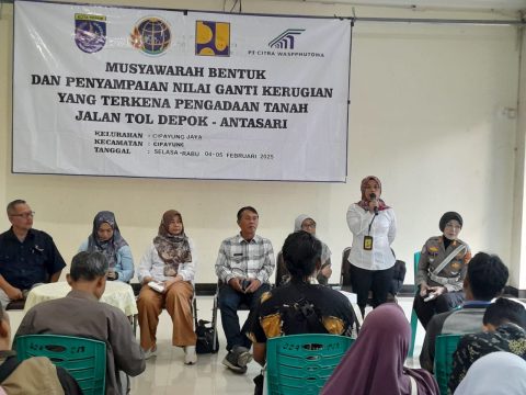 BPN Depok Gelar Musyawarah Ganti Rugi Lahan untuk Tol Depok-Antasari