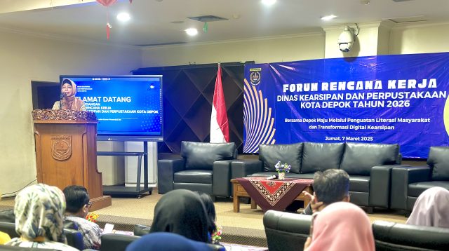 Diskarpus Depok Gelar Forum Renja: Tingkatkan Literasi dan Transformasi Digital Kearsipan