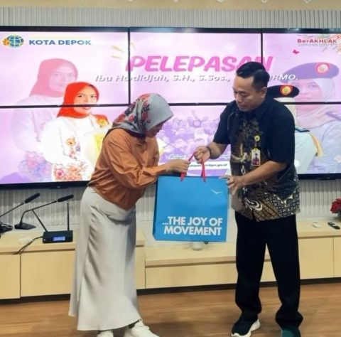 Kantah Depok Lepas Hodidjah Pimpin BPN Kota Bima