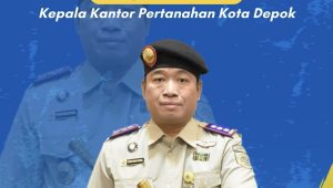 Sah! Budi Jaya Pimpin Kantor Pertanahan Kota Depok