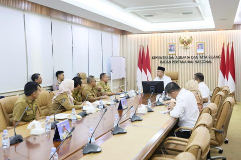 Tingkatkan Kerja Sama, Menteri ATR/BPN dan Pemkot Bekasi Percepat Sertifikasi Aset Daerah