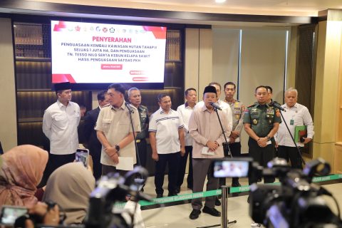 ATR/BPN Batalkan Ratusan Sertifikat di TN Tesso Nilo, Upaya Reforestasi Berlanjut