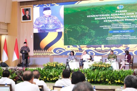 Kementerian ATR/BPN Perkuat Ketahanan Pangan