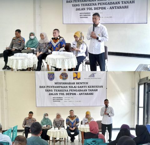 Pertanahan Depok Gelar Musyawarah Ganti Rugi Tol Desari