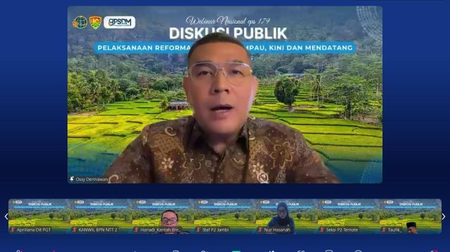 Wamen ATR/BPN Paparkan Lima Arah Reforma Agraria ke Depan