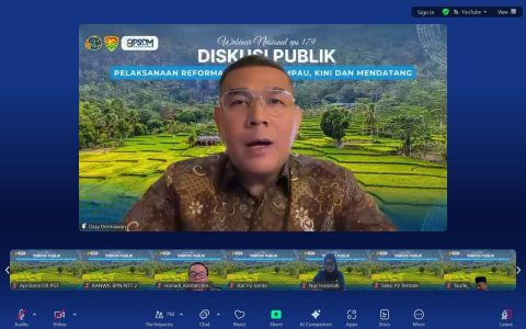 Wamen ATR/BPN Paparkan Lima Arah Reforma Agraria ke Depan