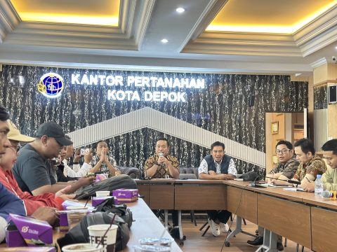 Coffee Morning Jadi Ajang BPN Depok Kenalkan Pejabat Baru