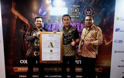 Kementerian ATR/BPN Raih Penghargaan Popular Government Institution 2025