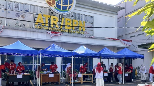 Kantor Pertanahan Depok Meriahkan HUT Ke-80 RI dengan Berbagai Lomba