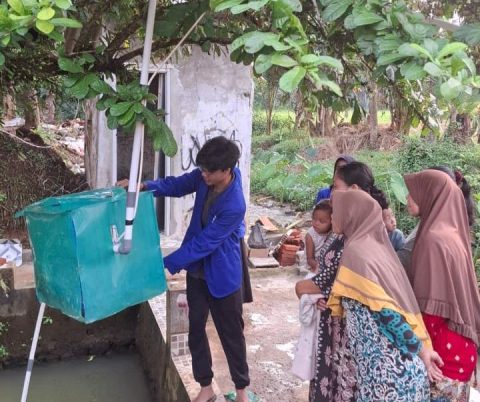 Berbasis Energi Surya, Mahasiswa UPER Sediakan Air Bersih untuk 150 Rumah di Bogor
