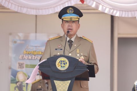 Kementerian ATR/BPN Gelar Upacara Peringatan HANTARU 2025