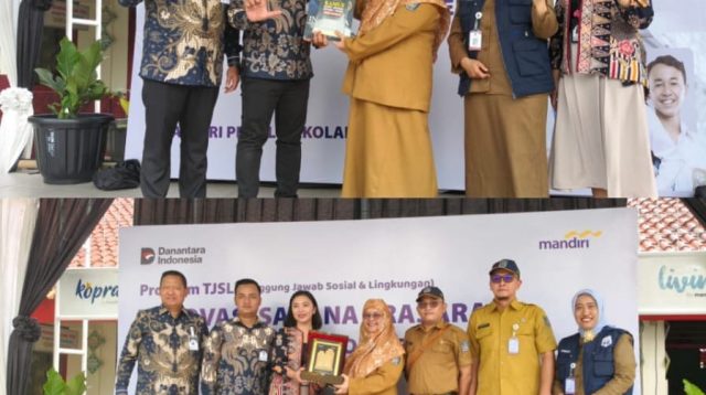 Dr. Triningsih Sambut Bantuan CSR Bank Mandiri bagi SDN Limo 2 Depok