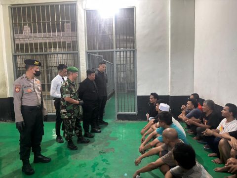 Rutan Depok Perkuat Keamanan Lewat Sidak Gabungan Polri-TNI
