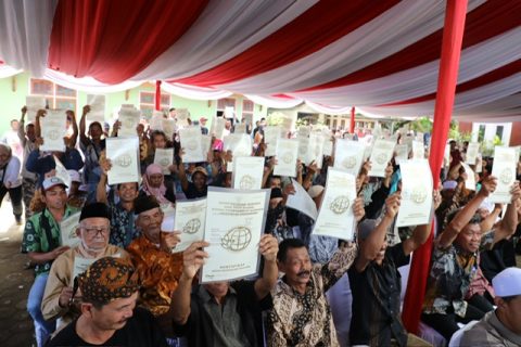IMG_3282 Setahun Pimpin ATR/BPN, Nusron Wahid Tegaskan Reforma Agraria Berorientasi Ekonomi