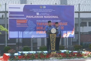 Rutan Depok Bangun Nasionalisme Lewat Upacara Hari Pahlawan 2025