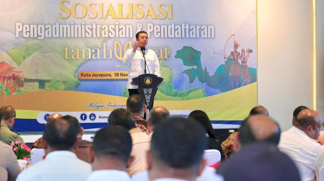 ATR/BPN Percepat Sertipikasi Tanah Ulayat untuk Kesejahteraan Adat Papua