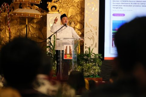 Hadiri Munas MASKI, Menteri Nusron Soroti Peran Surveyor dalam Kasus Mafia Tanah