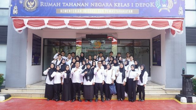 Rutan Depok Sambut 35 Peserta Magang Kemnaker