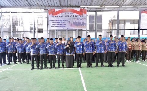 Rutan Depok Rayakan Hari Bela Negara dengan Semangat Indonesia Maju