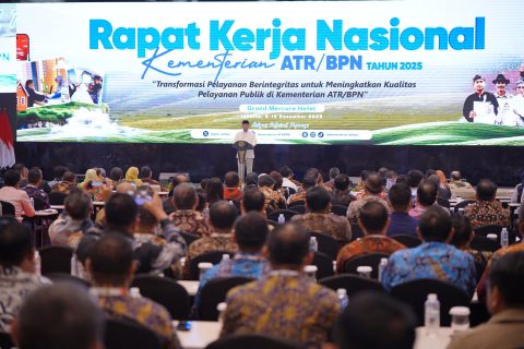 Rakernas ATR/BPN 2025 Tegaskan Fokus pada Tiga Agenda Penting
