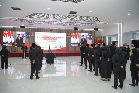 Sekjen ATR/BPN Lantik 17 Pejabat Fungsional, Penentu Arah Layanan Masa Depan