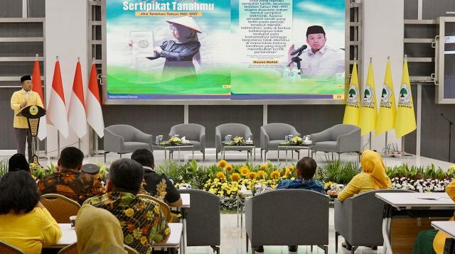 Menteri ATR/BPN Paparkan Dua Pendekatan Reforma Agraria