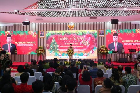 Buka Perayaan Natal, Menteri ATR/BPN Ajak Pegawai Melayani Tanpa Diskriminasi