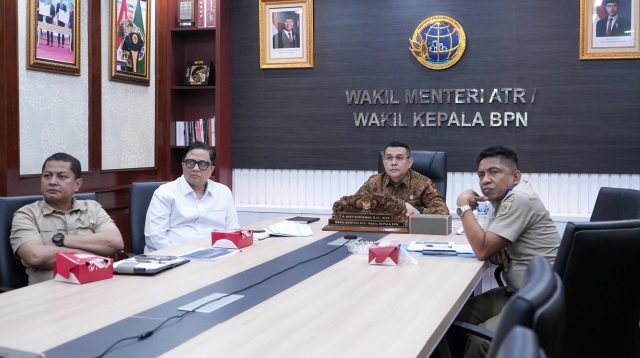 Wamen Ossy Dermawan Bedah Skema Penyediaan Tanah untuk Rehabilitasi Sumatra