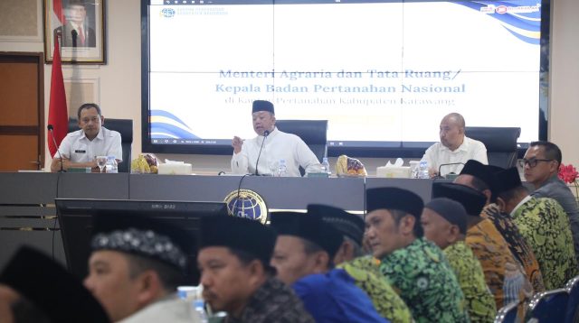 Menteri Nusron Targetkan Seluruh Rumah Ibadah dan Pesantren Bersertipikat