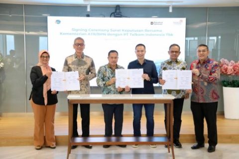 Kementerian ATR/BPN dan Telkom Bentuk Satgas Percepatan Legalisasi Aset Tanah