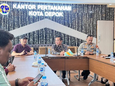 Utamakan Silaturahmi, BPN Kota Depok dan Media Online Berkomitmen Perkuat Sinergi