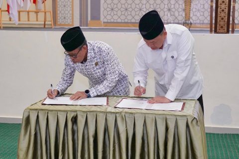 Menteri ATR/BPN dan UIN Palu Teken MoU KKN Tematik Legalisasi Tanah Wakaf