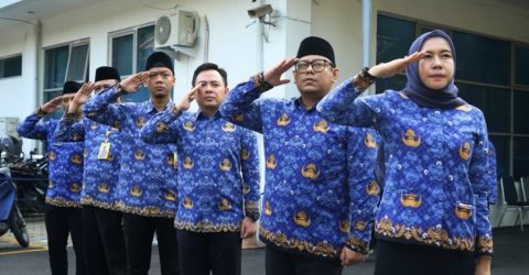 Kantah Kota Depok Gelar Upacara Khidmat Peringati Hari Lahir Pancasila