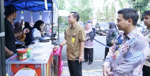 Dukung Ekonomi Lokal, Kantah Depok Fasilitasi Bazaar UMKM