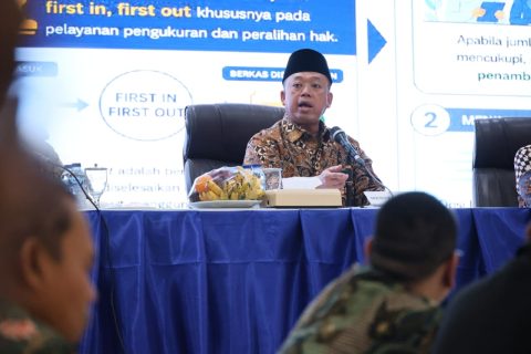 Tiga Pilar Menteri ATR/BPN untuk Perkuat Layanan Pertanahan