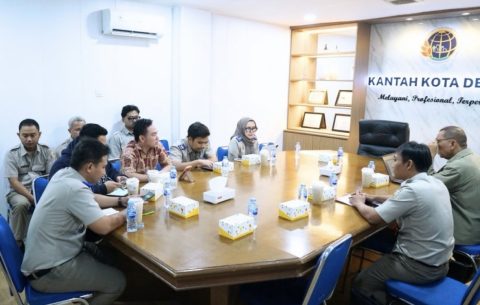 Genjot Target Program, Kantah Depok Terima Pembinaan Kanwil BPN Jabar
