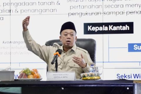 Beri Pengarahan Jajaran BPN Sumut, Ini Pesan Utama Menteri Nusron Wahid