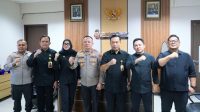 Perkuat Sinergi, BPN Kota Depok Silaturahmi ke Polres Metro Depok