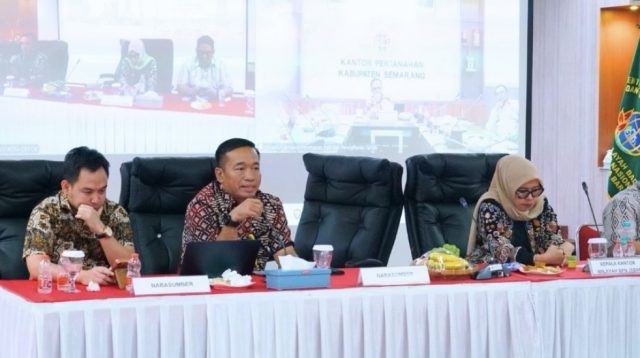 Kantah Depok Hadiri Evaluasi PERINTIS 10 Hari Kementerian ATR/BPN