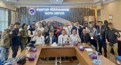 Kantah Depok Gelar Coffee Morning, Kenalkan Inovasi Layanan Pertanahan Cepat dan Transparan