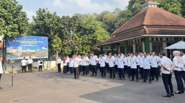Kantah Depok Gelar Apel Pagi Evaluasi dan Persiapan Kinerja Triwulan IV 2026