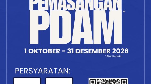 Tirta Asasta Depok Gelar Program Gratis Biaya Penyambungan